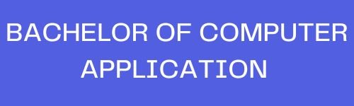 Bachelor of computer application