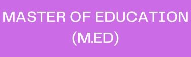 Master of Education (M.Ed)